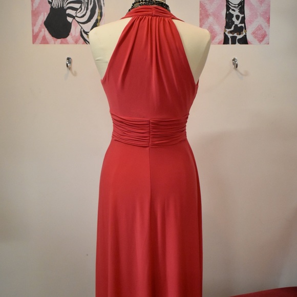 SOLD - Haltered Fit & Flare Dress ✨ - Picture 5 of 6